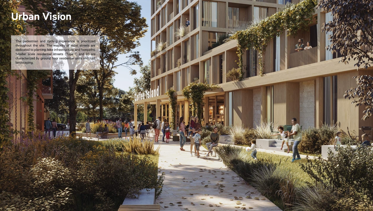 Rendering of building from page 35 of the file '2023-12-21 - Urban Design Brief - D07-16-23-0020'