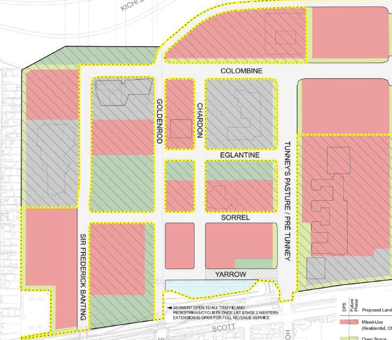 Construction site plan for project from page 22 of the file '2025-09-26 - Urban Design Review Panel - D07-16-24-0022'