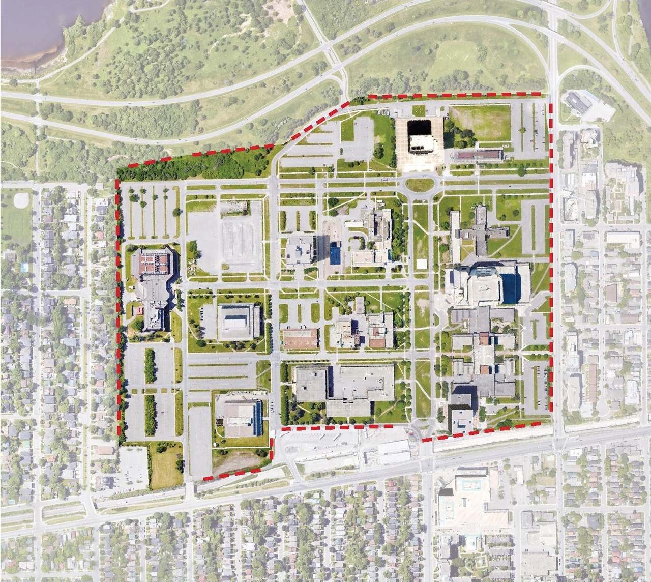 Construction site plan for project from page 19 of the file '2024-12-09 - Urban Design Brief - D07-16-24-0022'