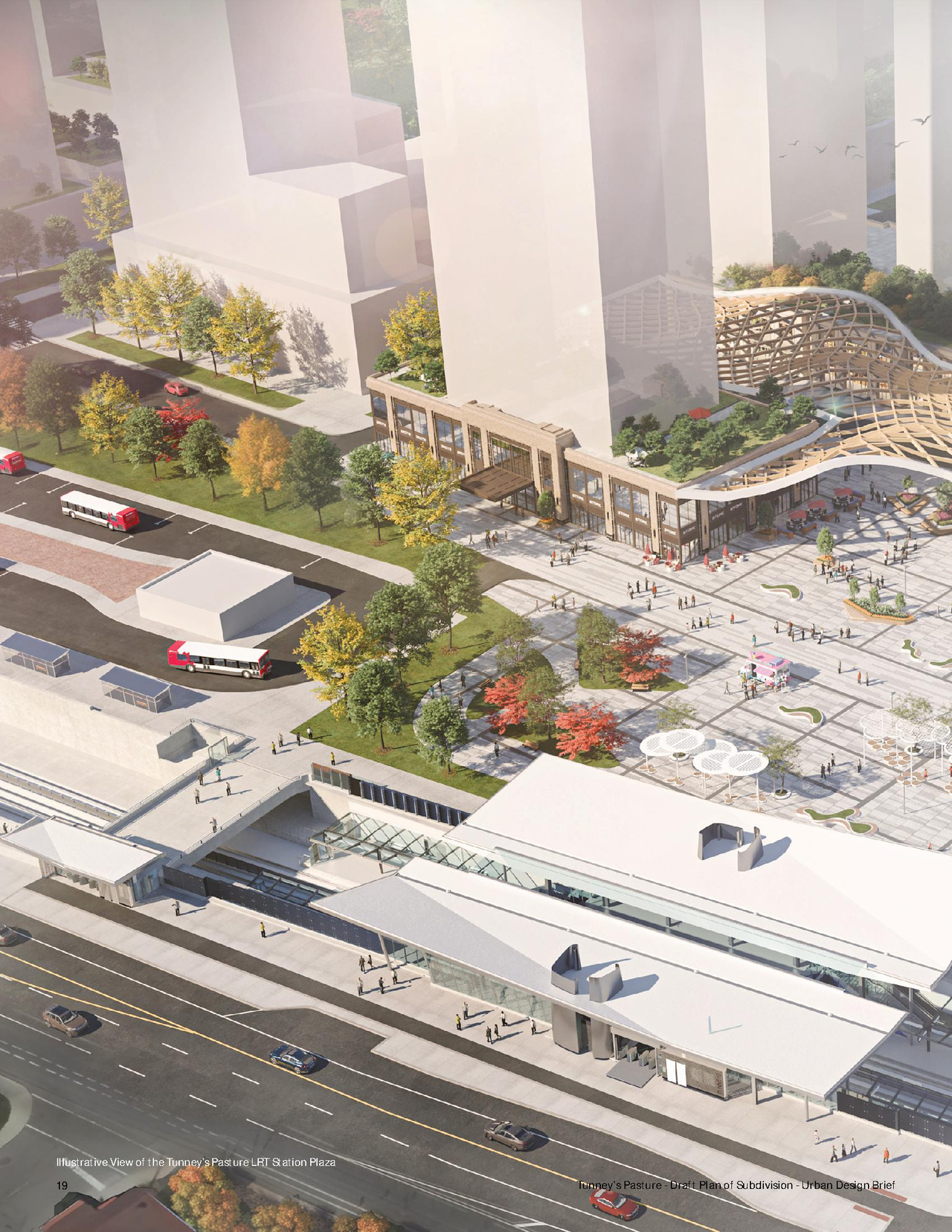 Rendering of building from page 22 of the file '2024-12-09 - Urban Design Brief - D07-16-24-0022'