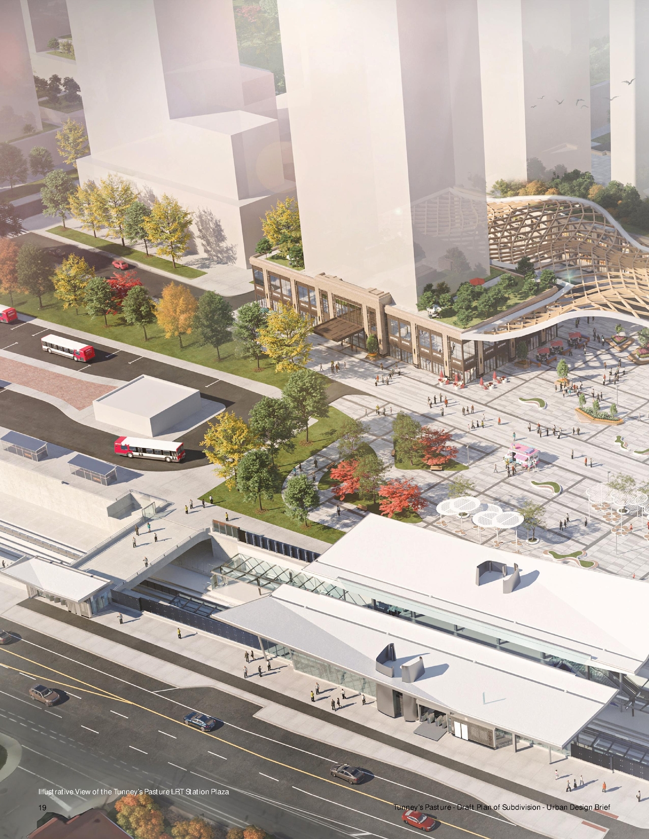 Rendering of building from page 22 of the file '2024-12-09 - Urban Design Brief - D07-16-24-0022'