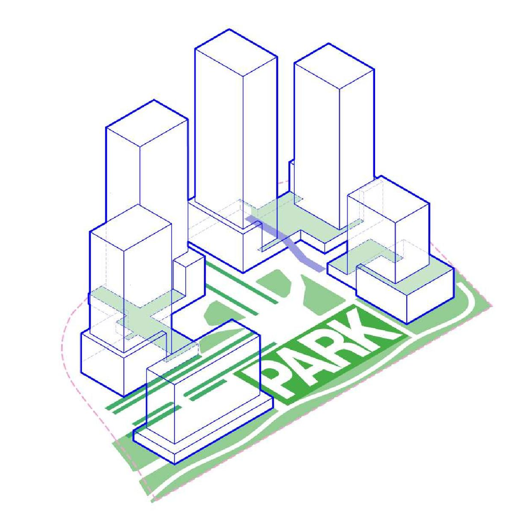 Construction site plan for project from page 14 of the file '2025-12-24 - Urban Design Brief - D07-16-25-0021'