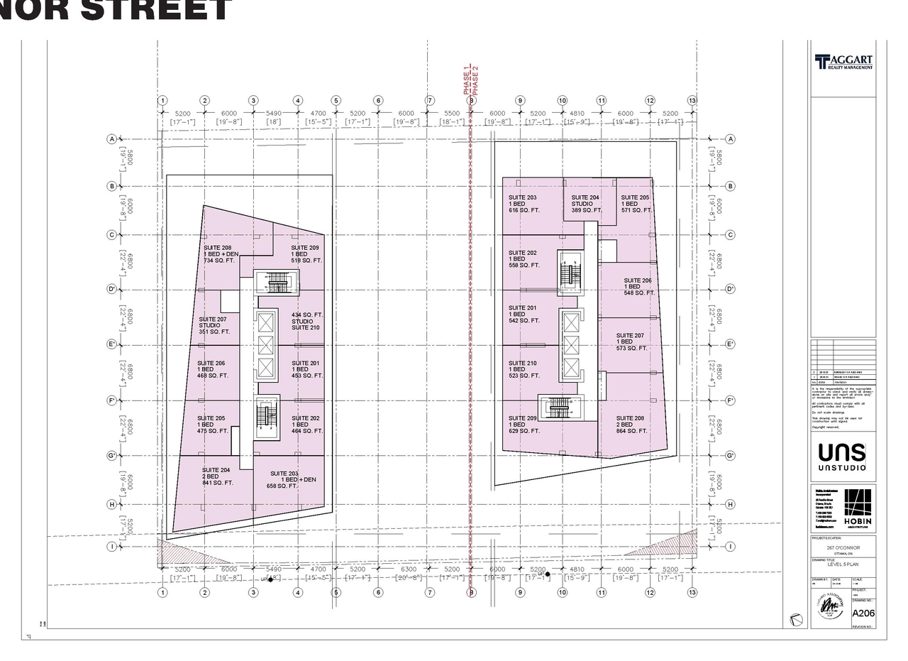 Construction site plan for project from page 35 of the file '2026-01-27 - Design Brief - D09-04-20-0013'