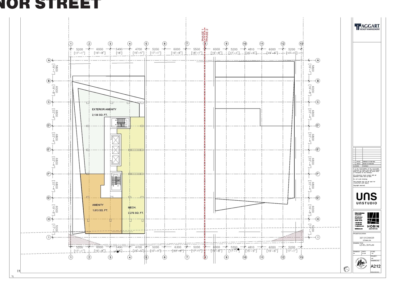 Construction site plan for project from page 41 of the file '2026-01-27 - Design Brief - D09-04-20-0013'