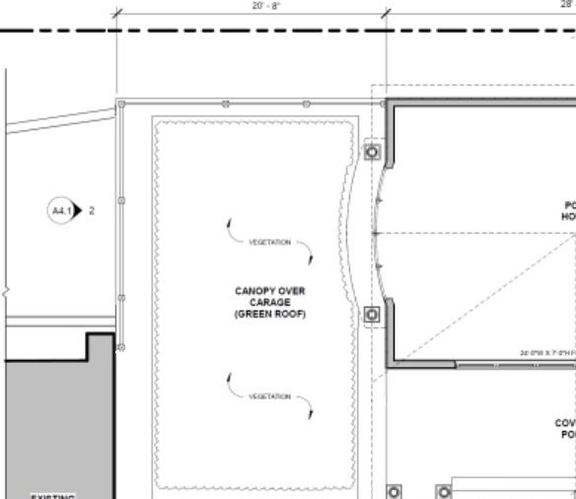 Construction site plan for project from page 14 of the file '2023-03 Elevations and Renderings'