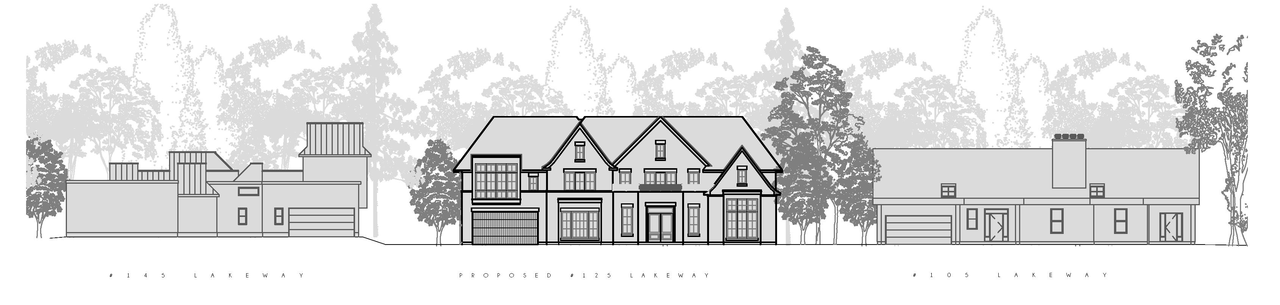 Image from page 5 of the file '125 Lakeway - Proposed Renderings and Streetscape (October 2023)'