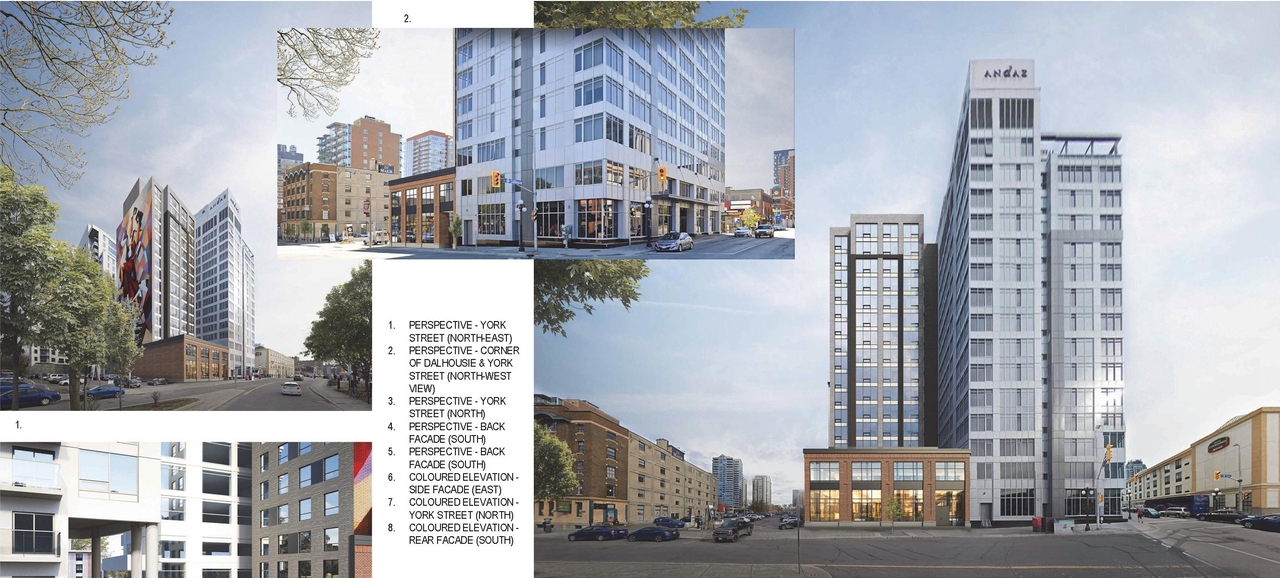 Rendering of building from page 1 of the file '110 York Street - Renderings'