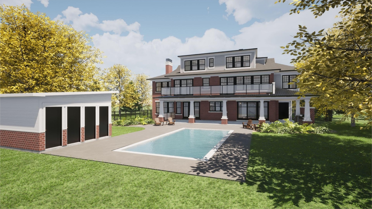 Rendering of building from page 1 of the file 'Renderings and Perspectives'