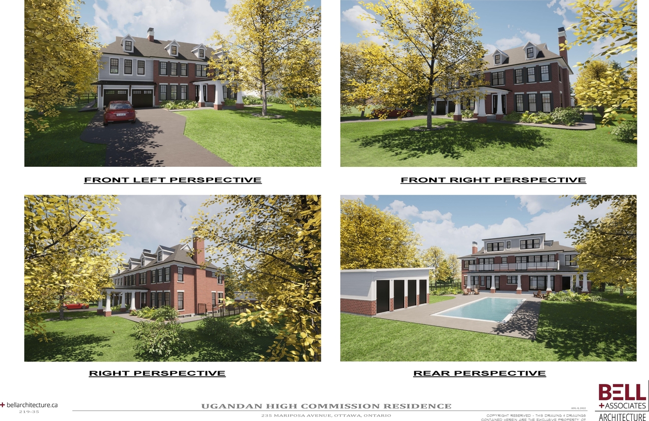 Rendering of building from page 1 of the file 'Renderings and Perspectives'
