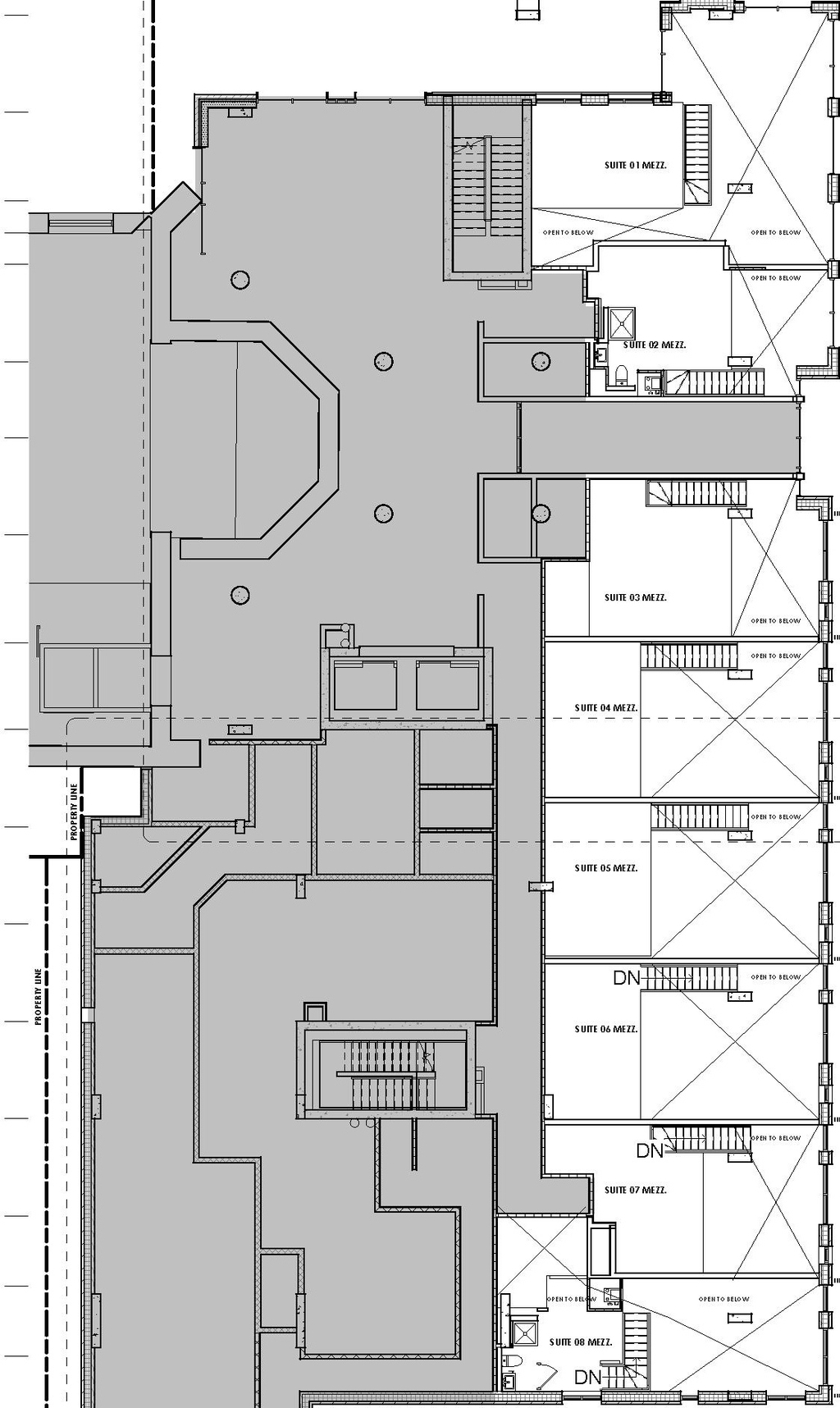 Floor plan for project from page 59 of the file '315 Chapel Street - Design Brief'