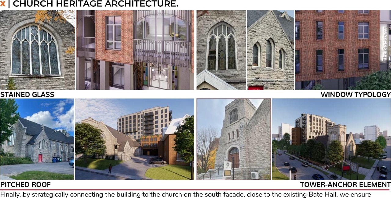 Rendering of building from page 73 of the file '315 Chapel Street - Design Brief'