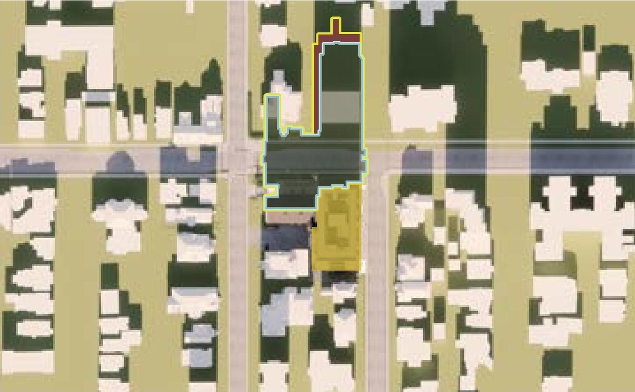 Construction site plan for project from page 80 of the file '315 Chapel Street - Design Brief'