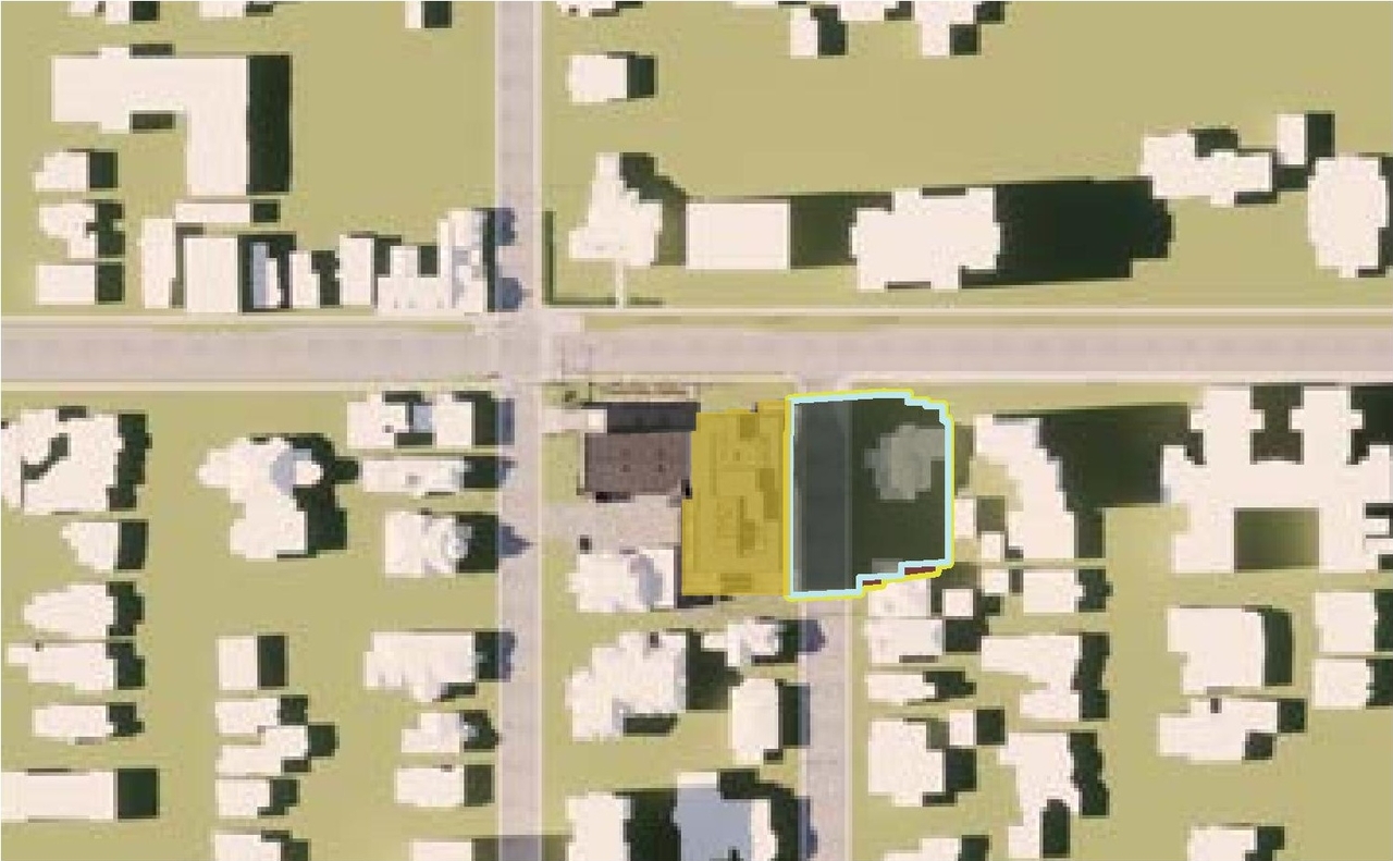 Construction site plan for project from page 83 of the file '315 Chapel Street - Design Brief'
