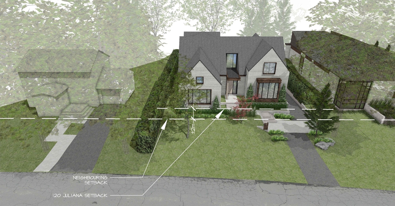 Rendering of building from page 4 of the file 'D09-04-24-0053 - 120 Juliana Renderings'