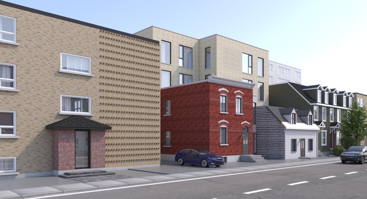 Rendering of building from page 3 of the file 'D09-04-24-0075 168-174 Murray St Renderings'