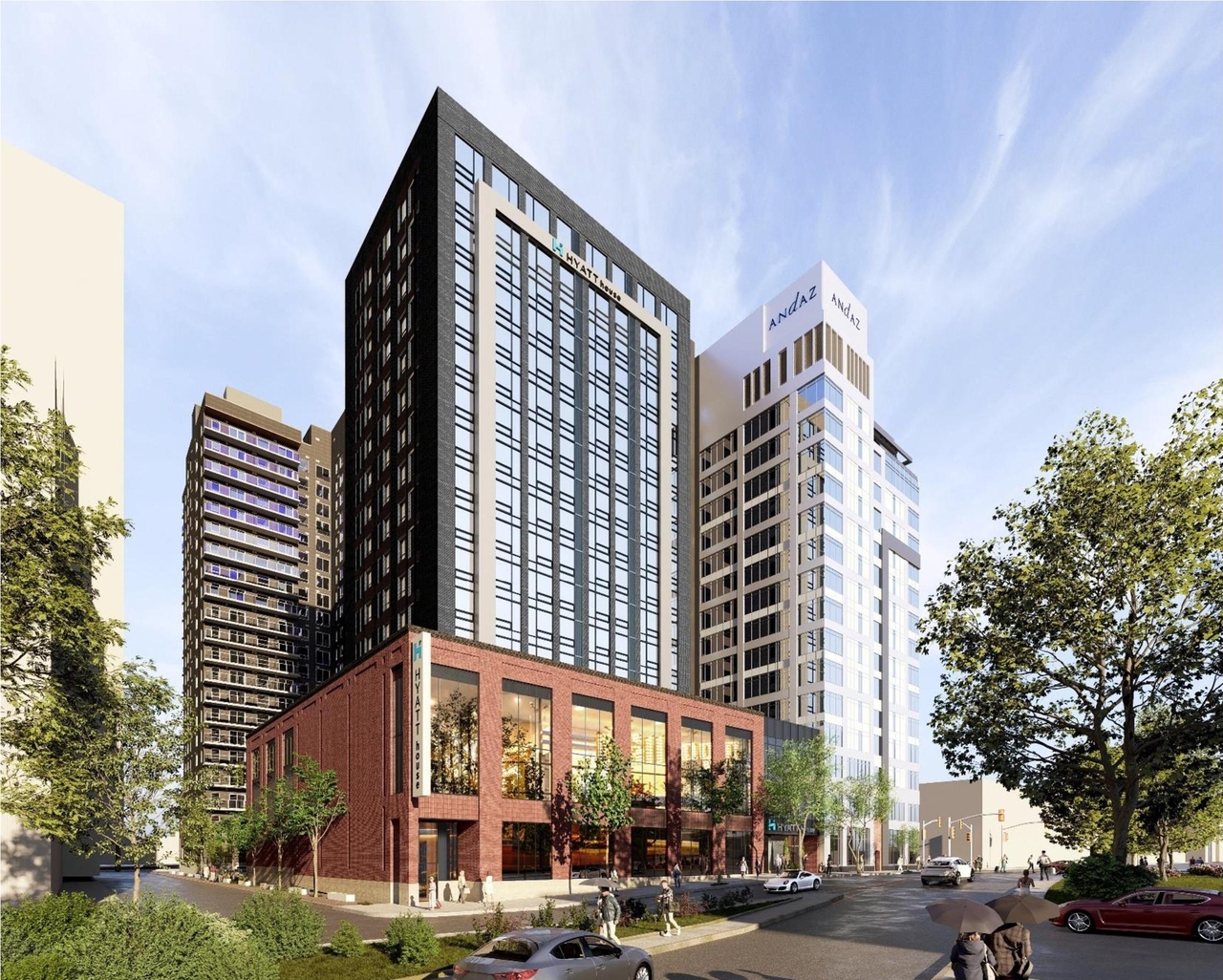 Rendering of building from page 1 of the file '110-116 York Street, Renderings'