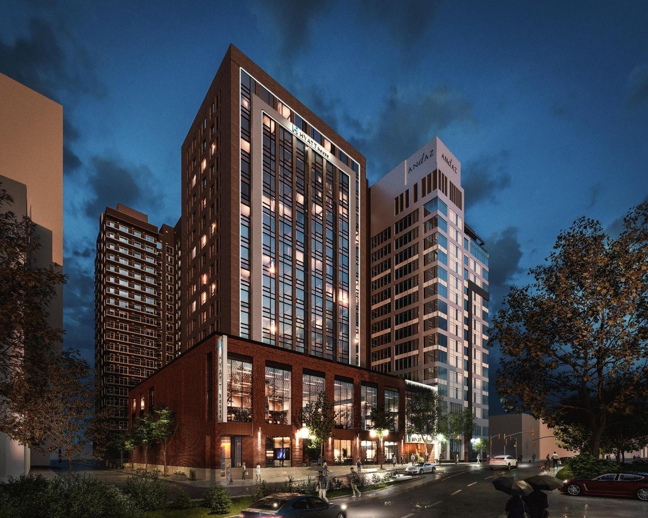 Rendering of building from page 2 of the file '110-116 York Street, Renderings'