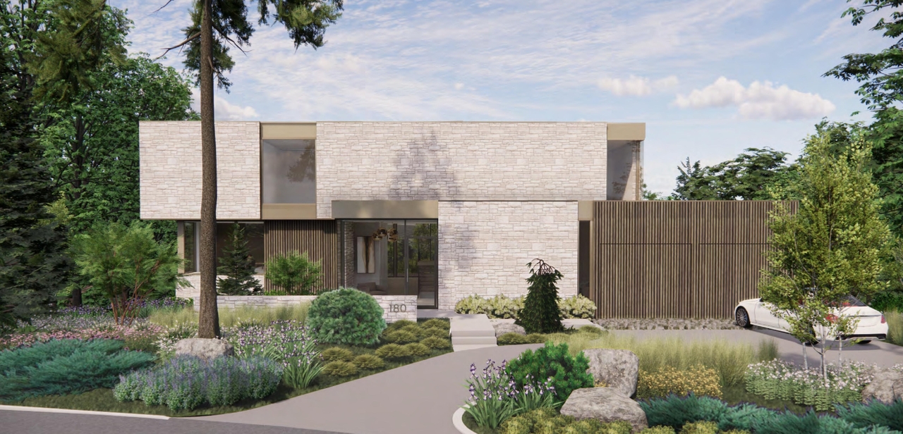 Rendering of building from page 10 of the file '2025-02-03 - Renderings Photos and Streetscape Elevation - D09-04-26-0004'