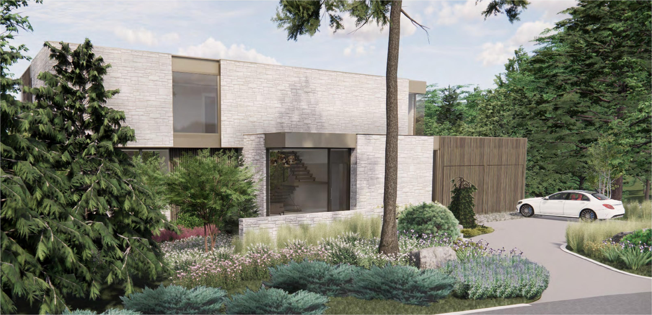 Rendering of building from page 13 of the file '2025-02-03 - Renderings Photos and Streetscape Elevation - D09-04-26-0004'