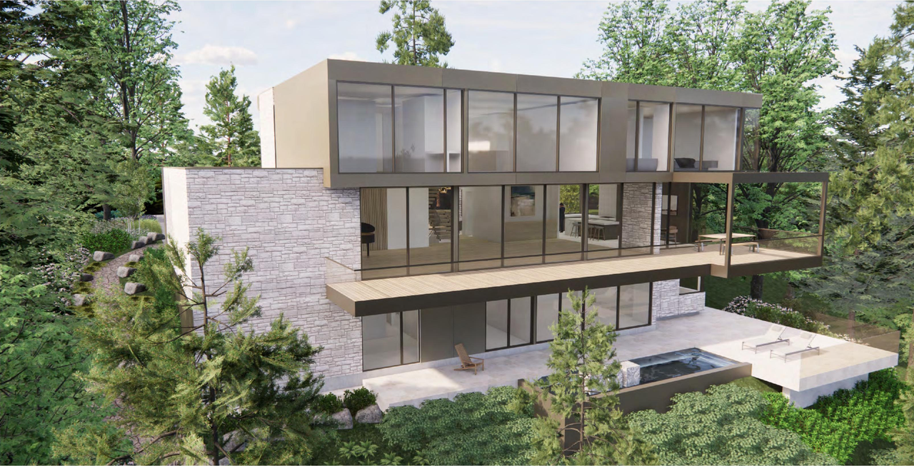 Rendering of building from page 15 of the file '2025-02-03 - Renderings Photos and Streetscape Elevation - D09-04-26-0004'