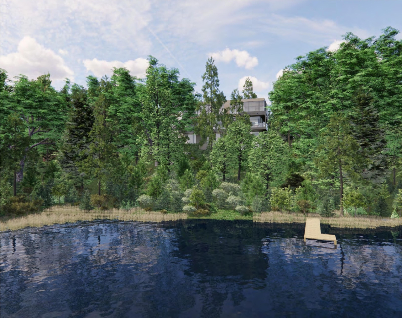 Rendering of building from page 16 of the file '2025-02-03 - Renderings Photos and Streetscape Elevation - D09-04-26-0004'