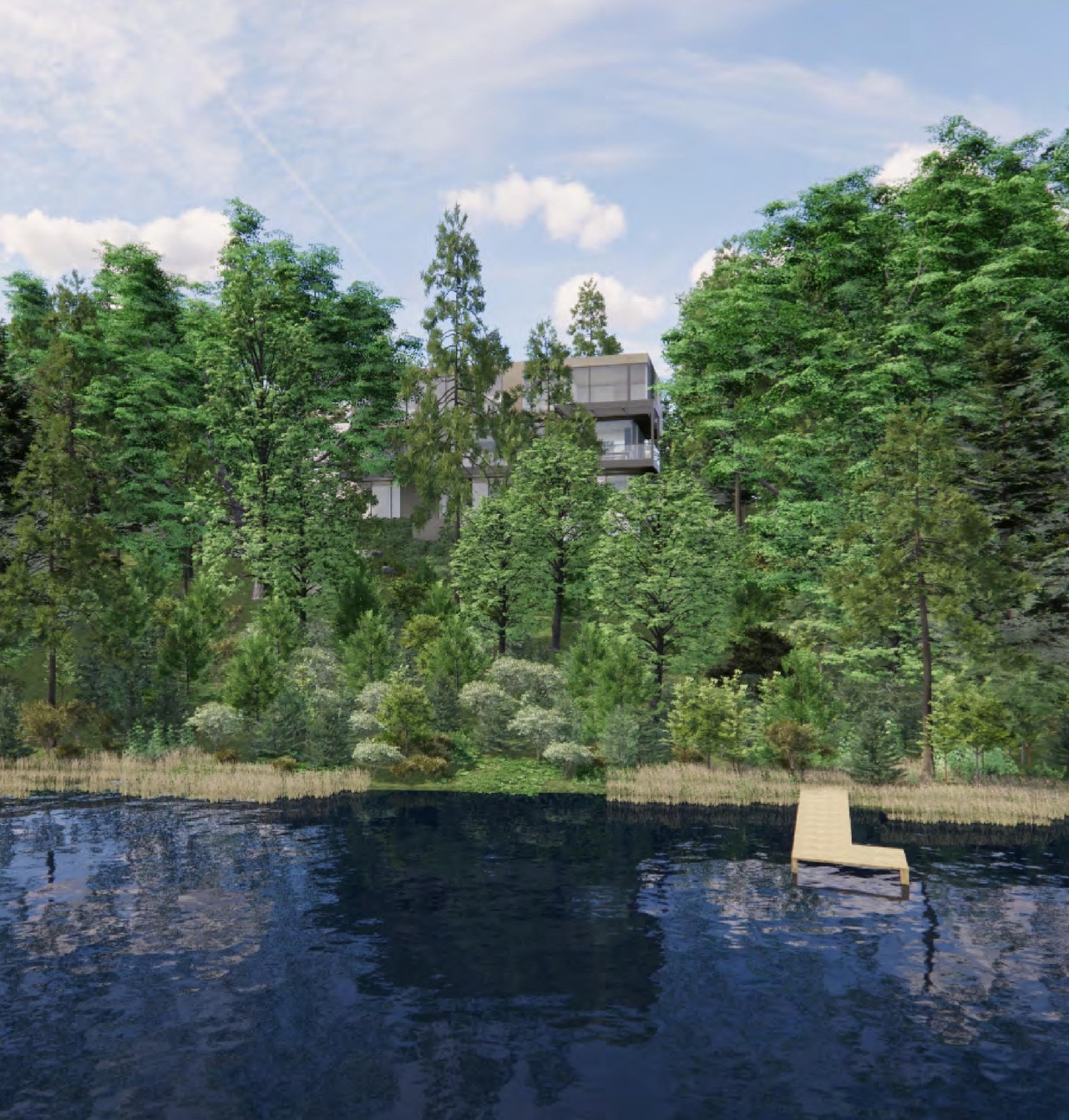 Rendering of building from page 17 of the file '2025-02-03 - Renderings Photos and Streetscape Elevation - D09-04-26-0004'