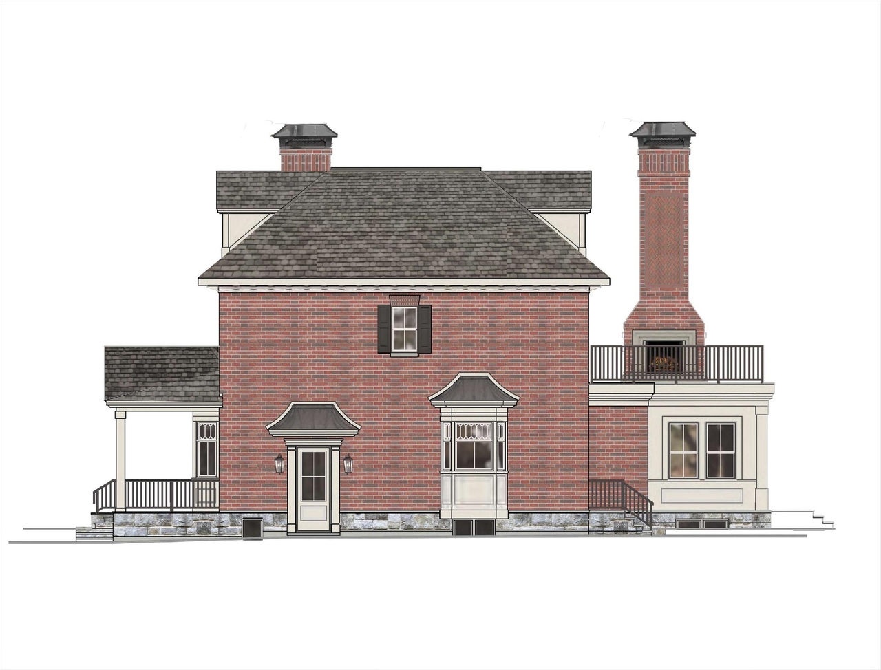 Image from page 2 of the file 'Elevations and Renderings - 237 Clemow Avenue'