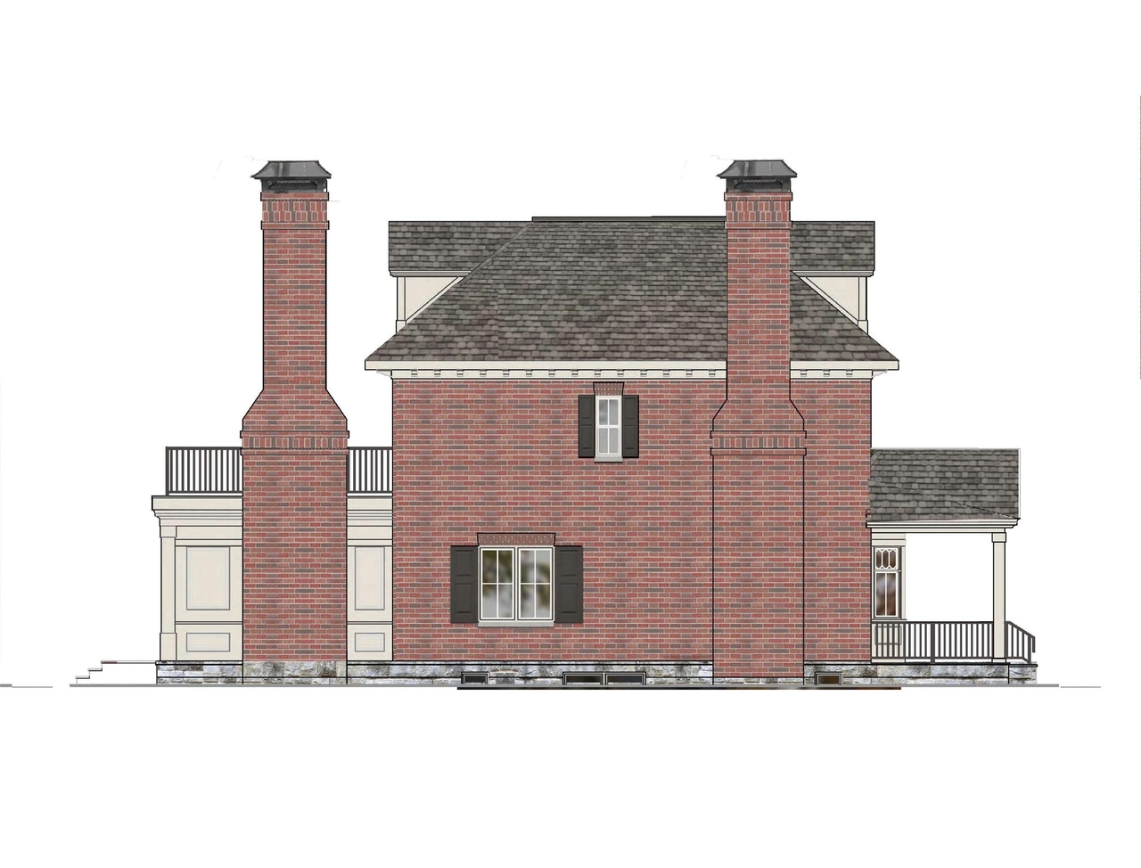 Image from page 4 of the file 'Elevations and Renderings - 237 Clemow Avenue'