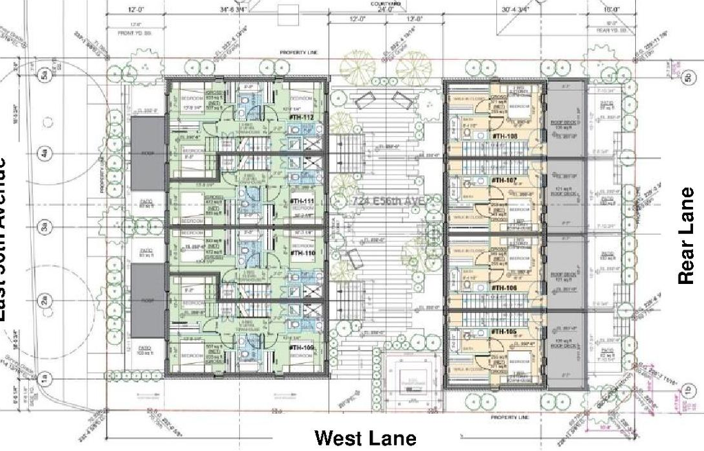 Floor plan for project from page 35 of the file 'Referral report'