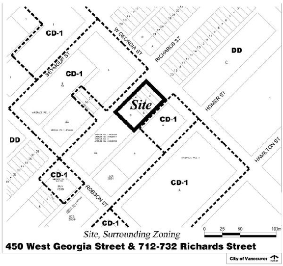 Construction site plan for project from page 37 of the file 'Referral report'