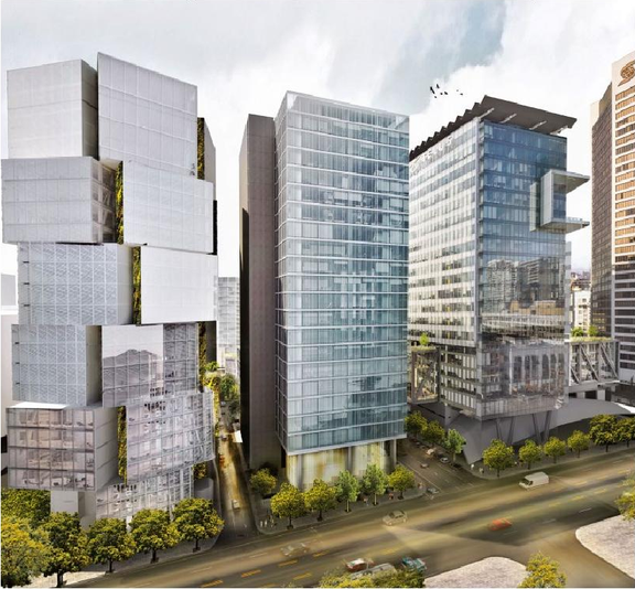 Rendering of building from page 41 of the file 'Referral report'