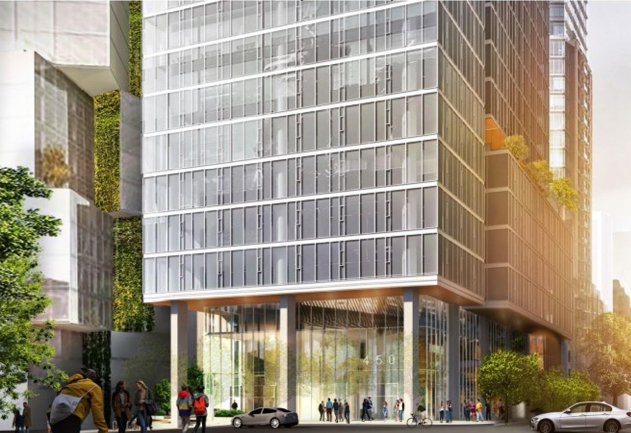 Rendering of building from page 41 of the file 'Referral report'