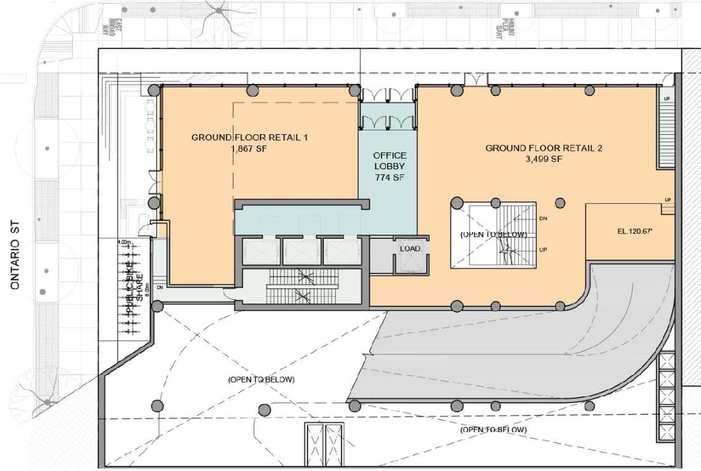 Floor plan for project from page 39 of the file 'Referral report'