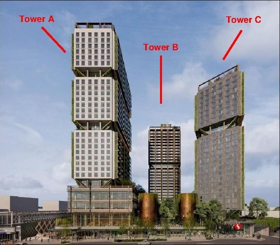 Rendering of building from page 10 of the file 'Referral report'