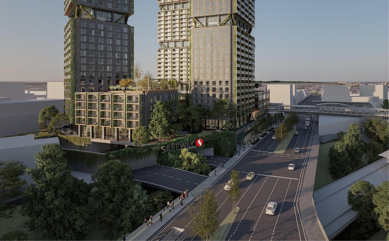 Rendering of building from page 12 of the file 'Renderings'