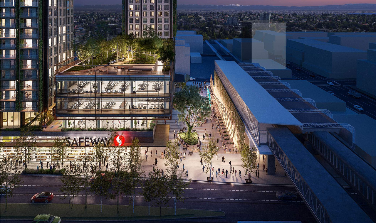 Rendering of building from page 6 of the file 'Renderings'