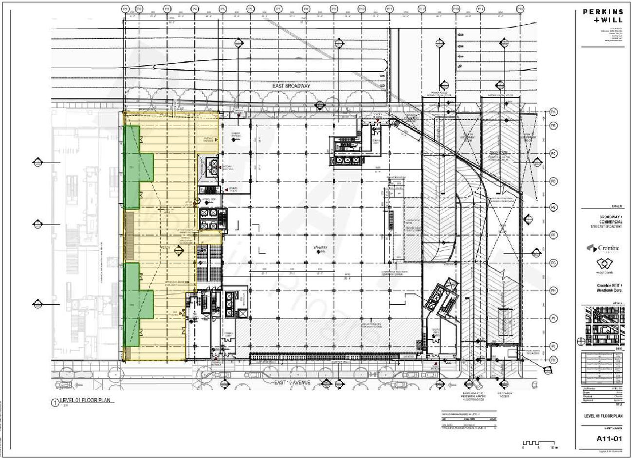 Construction site plan for project from page 48 of the file 'Sustainable Design Strategy '