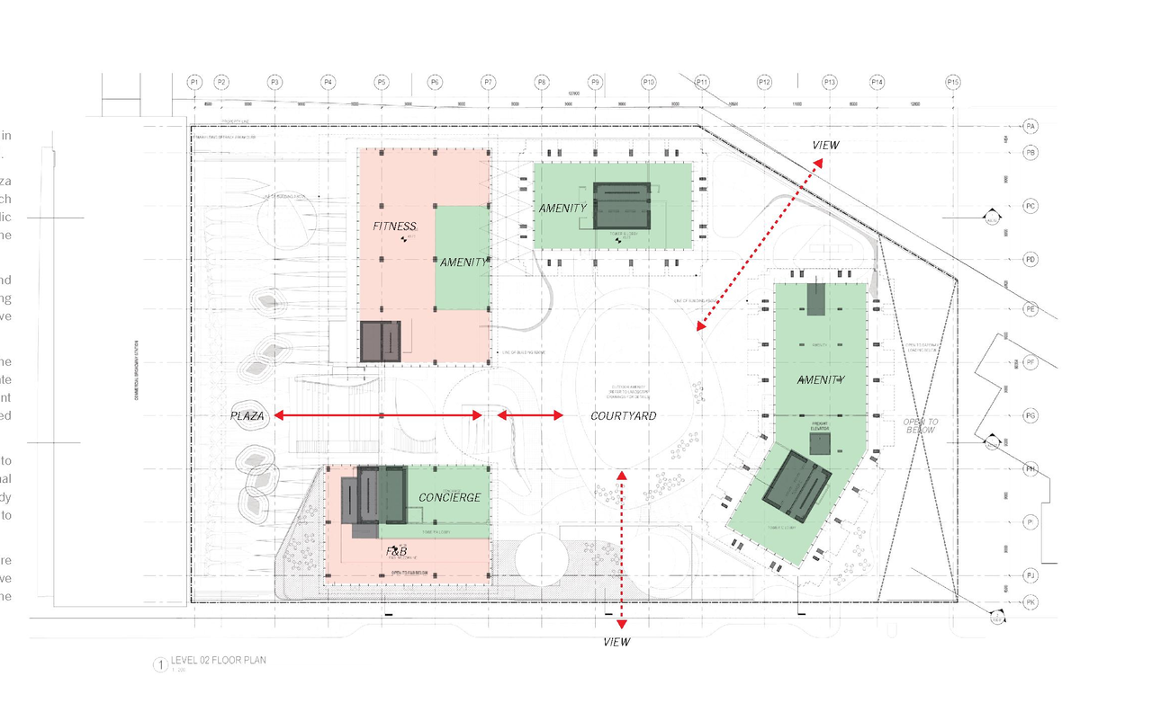 Construction site plan for project from page 12 of the file 'Design rationale'
