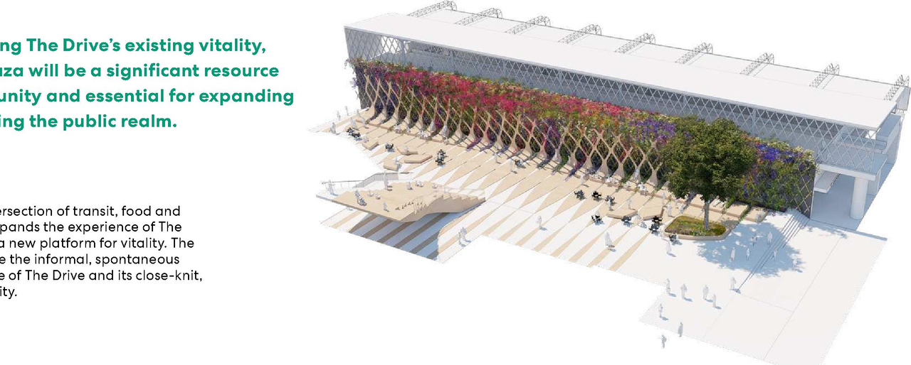 Rendering of building from page 16 of the file 'Applicant boards'