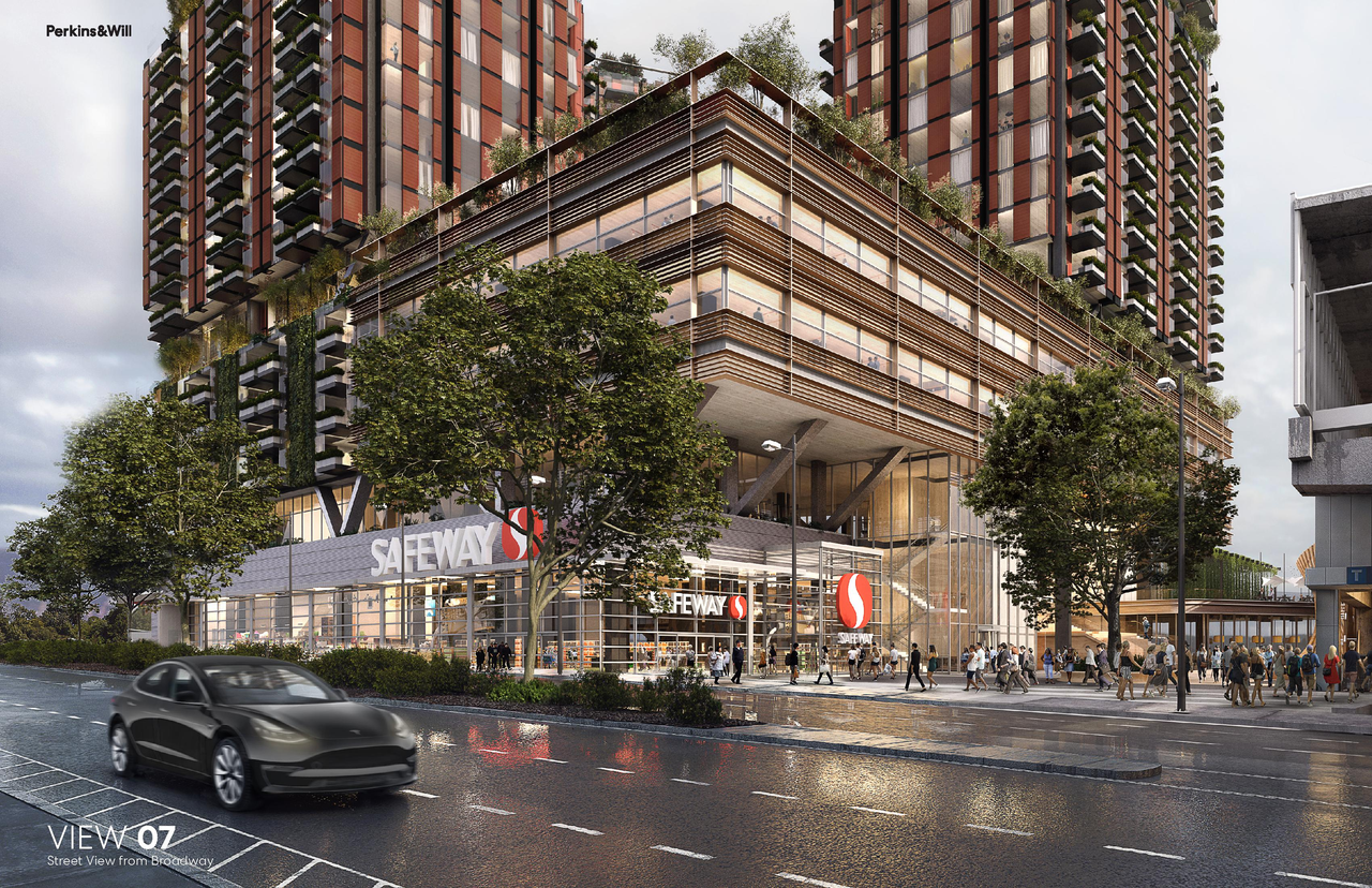 Rendering of building from page 13 of the file 'Renderings'