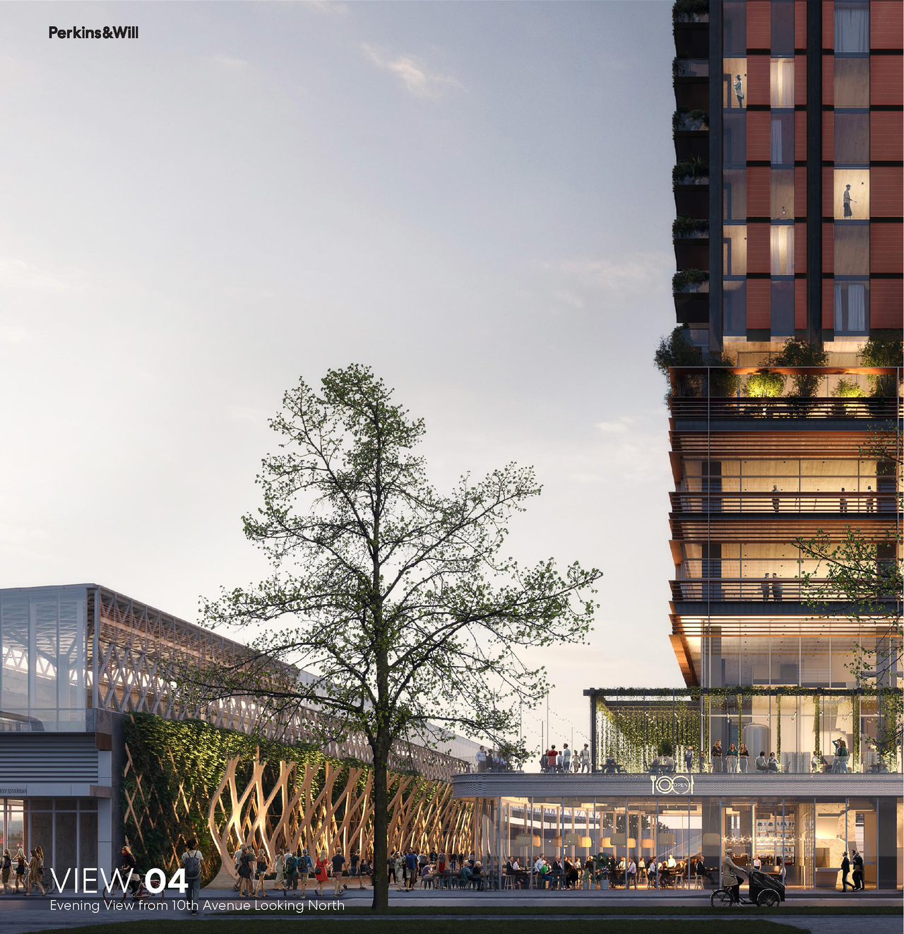 Rendering of building from page 7 of the file 'Renderings'