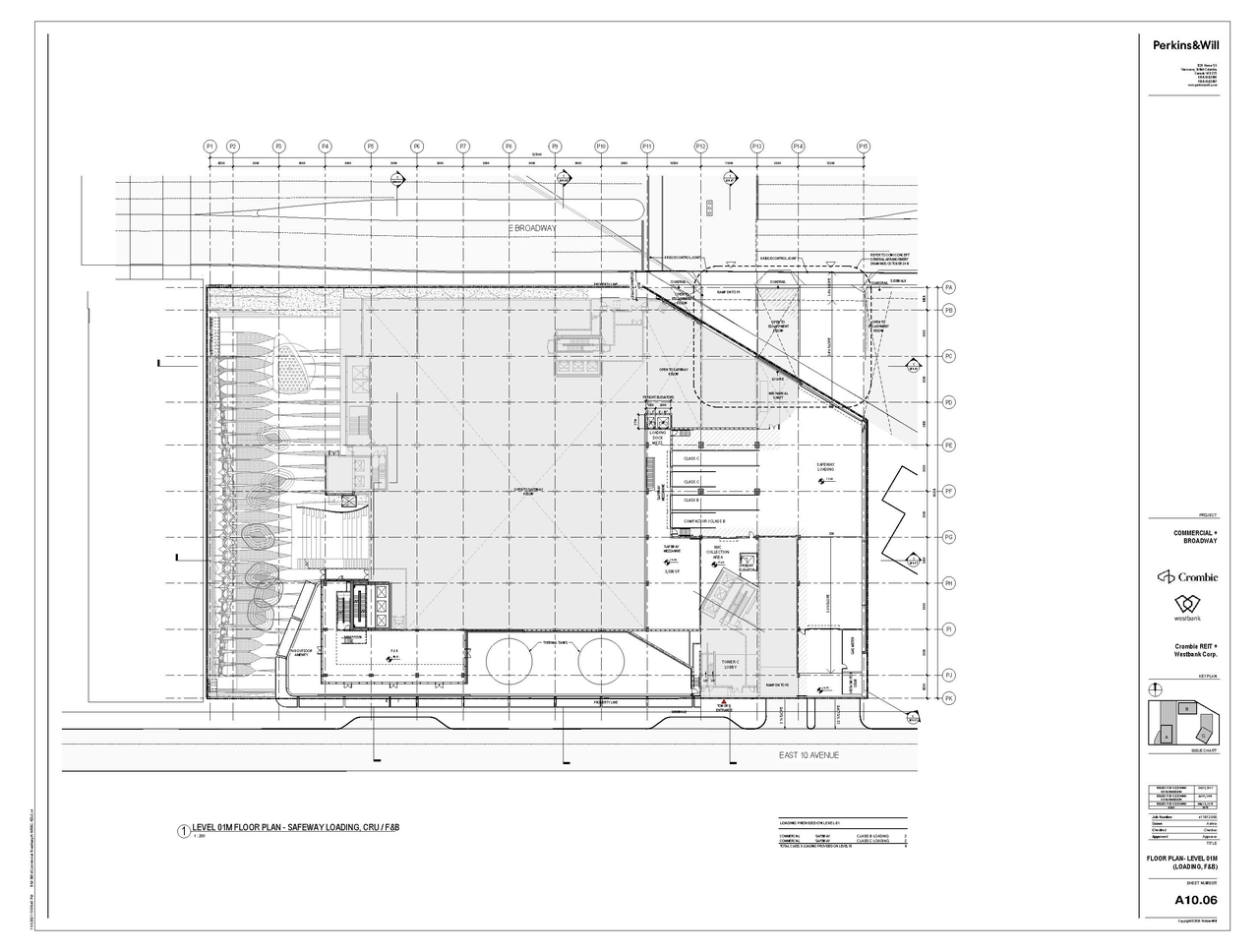 Floor plan for project from page 14 of the file 'Architectural plans'