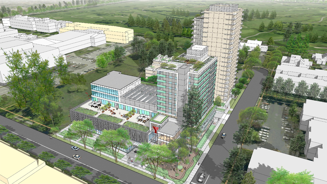 Rendering of building from page 1 of the file 'Rendering'