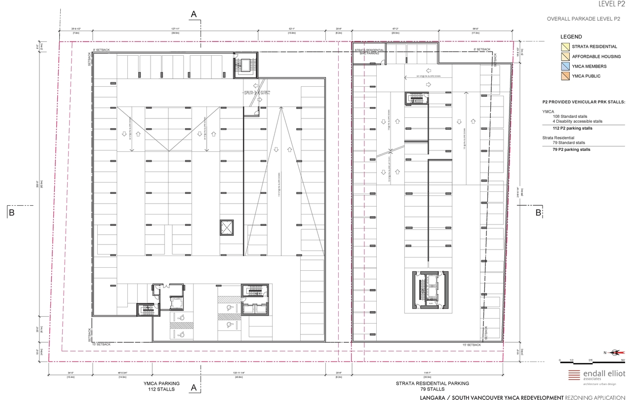 Floor plan for project from page 2 of the file 'Parking plans'