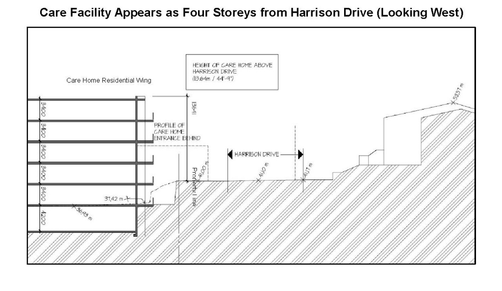 Construction site plan for project from page 64 of the file 'Referral report'