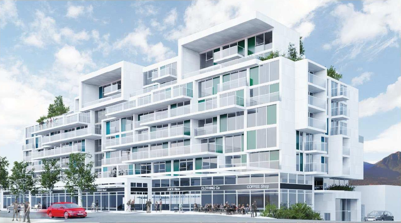 Rendering of building from page 41 of the file 'Referral report'