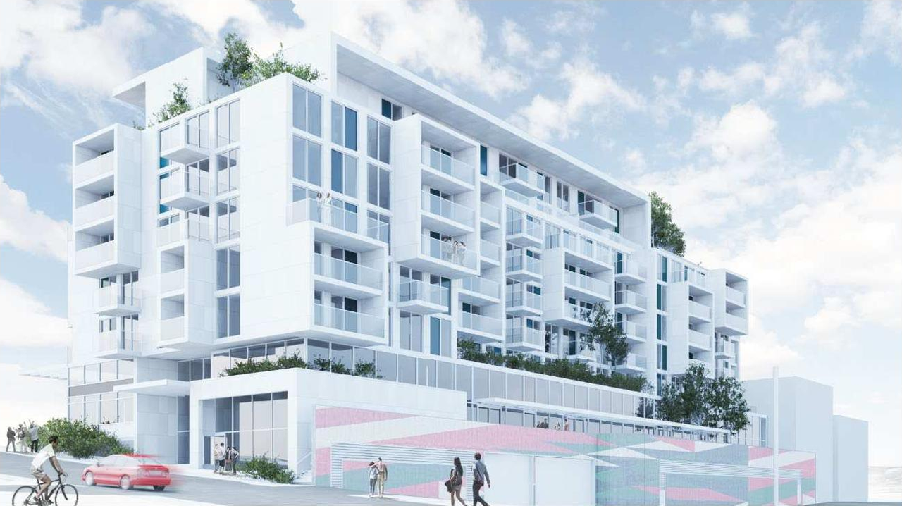 Rendering of building from page 42 of the file 'Referral report'