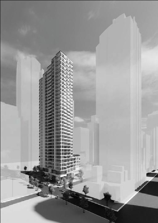 Rendering of building from page 7 of the file 'Referral report'
