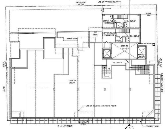 Construction site plan for project from page 41 of the file 'Referral report'
