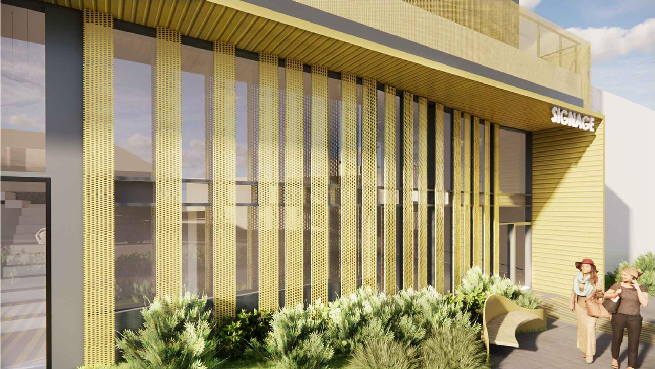Rendering of building from page 13 of the file 'Application booklet'